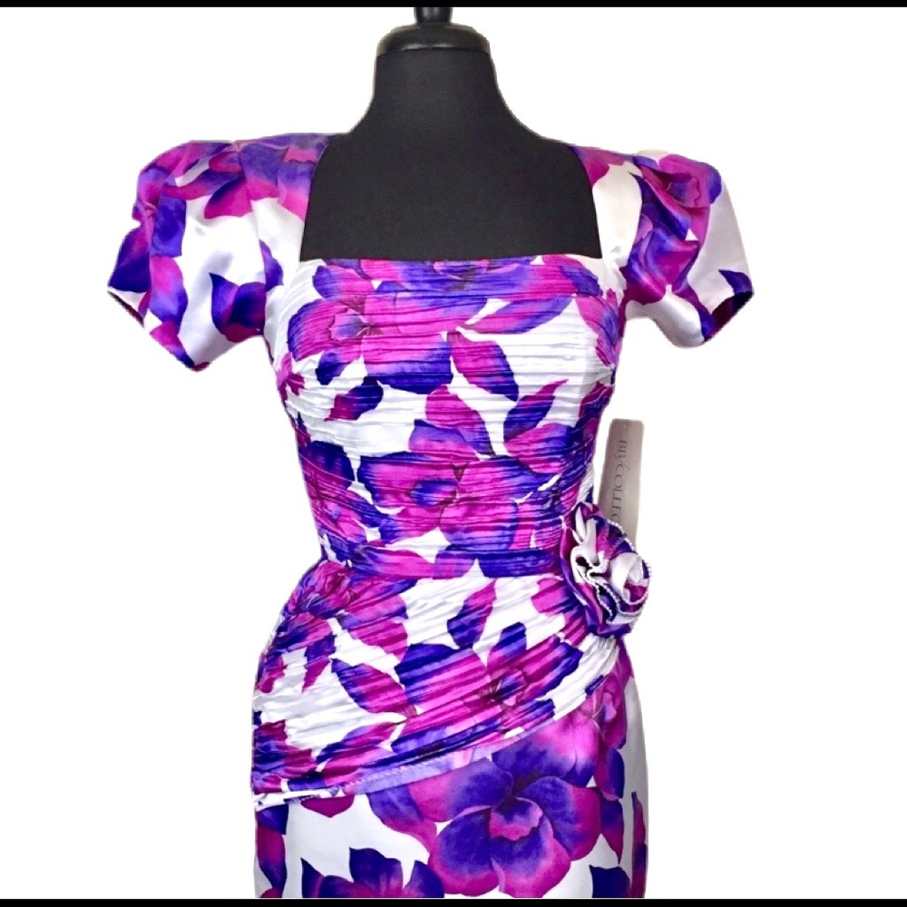 NWT BB Collections Floral Gown